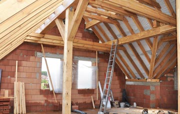 Higher Rocombe Barton attic trusses